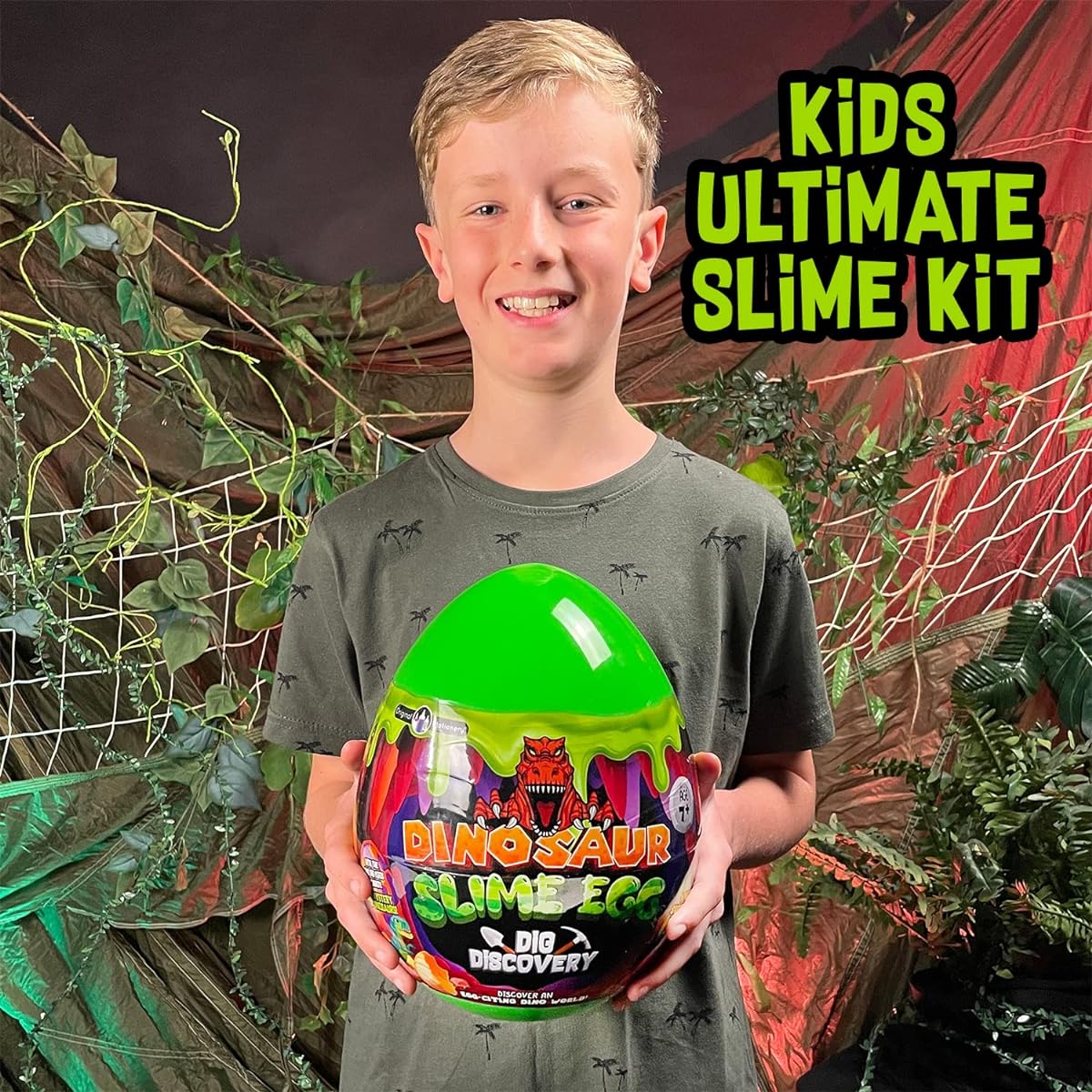 Original Stationery Dinosaur Slime Eggs Discovery Discovery Dinosaur Egg Dig Kit Pre-made Dinosaur Dig Eggs 6 Slime & 4 Dinosaur Eggs Dino Egg Excavation Kit