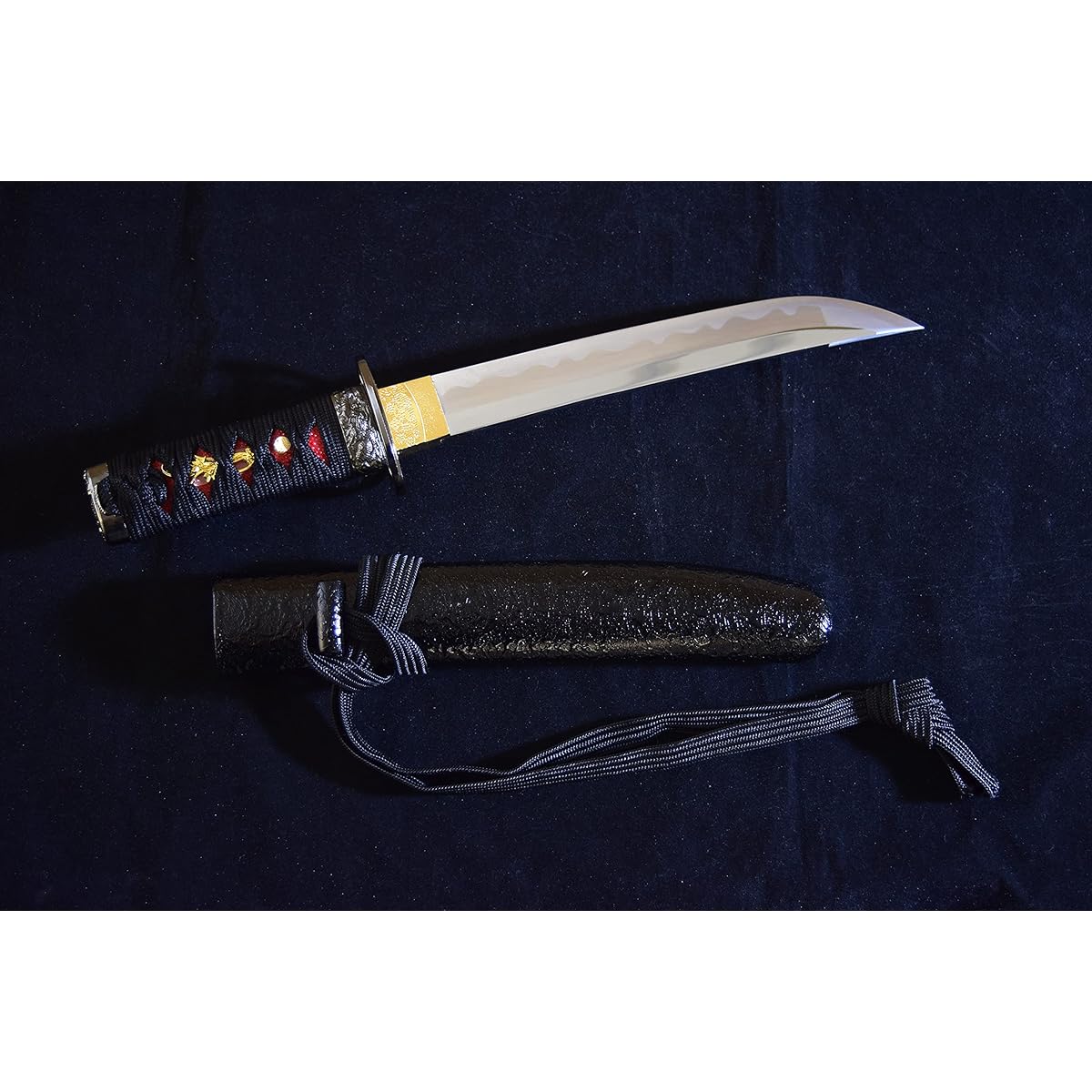 Shinobiya Imitation Sword Hakata Toshiro Tanto (Sword, Sheath, Wipe Cloth, Imitation Sword Certificate Set)