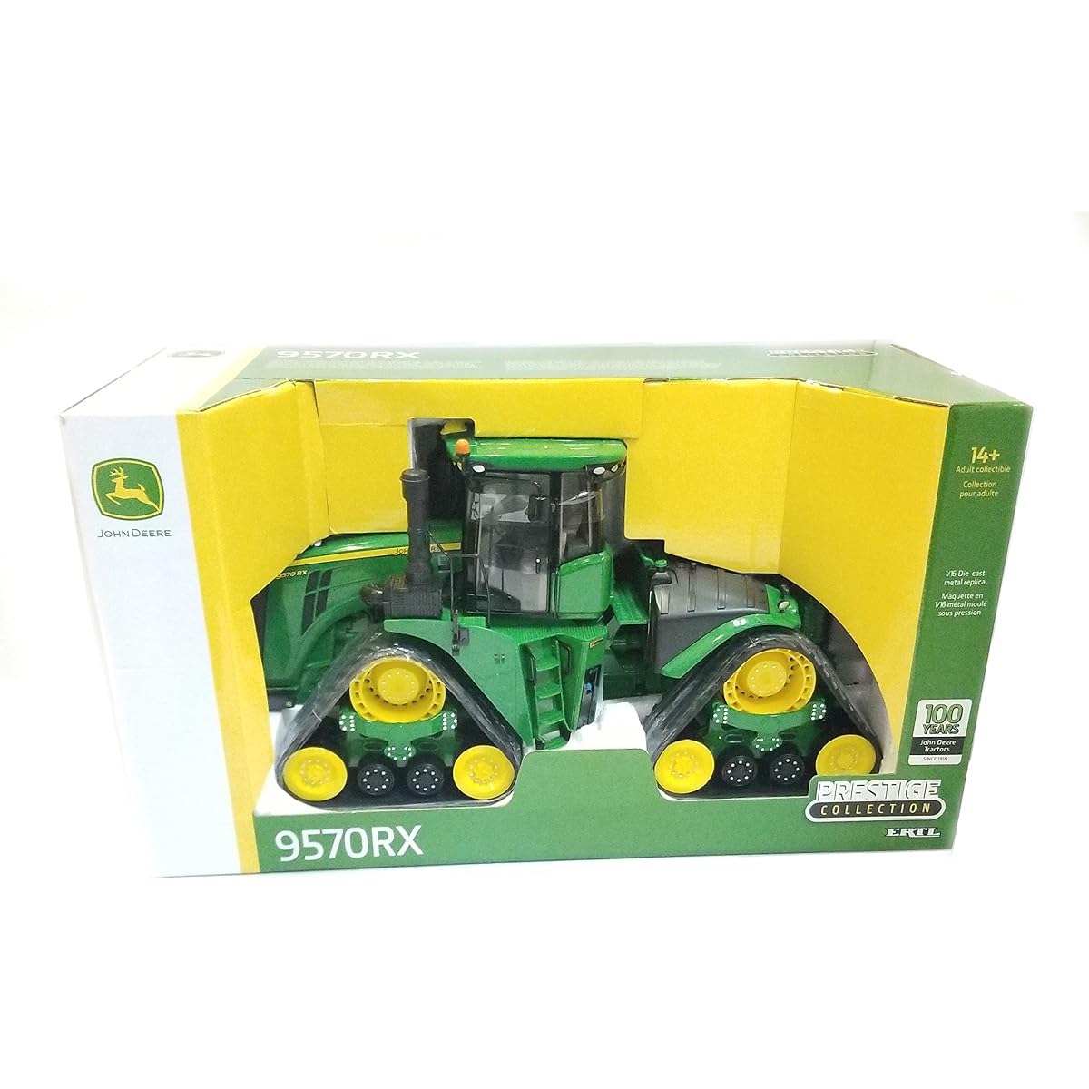 John Deere 1/16 9570RX 100th Anniversary Prestige Edition Tractor Toy - LP69414