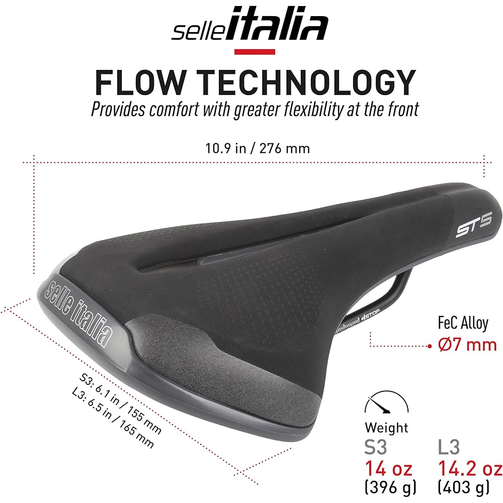 Selle Italia selle ITALIA ST5 Flow FeC S Saddle