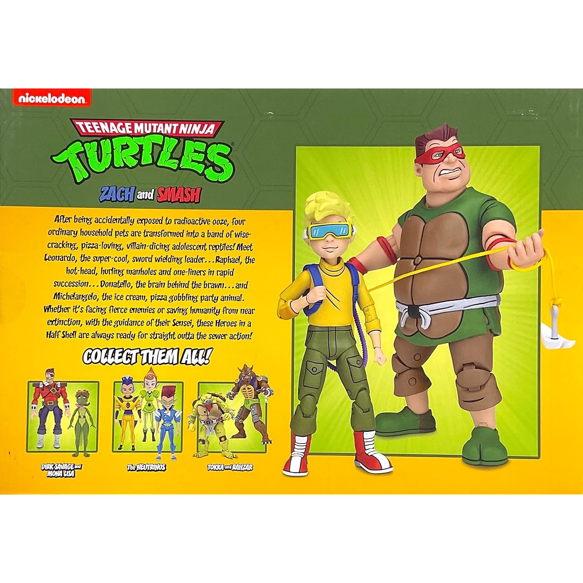 NECA Teenage Mutant Ninja Turtles Zack & Smash Figure Set