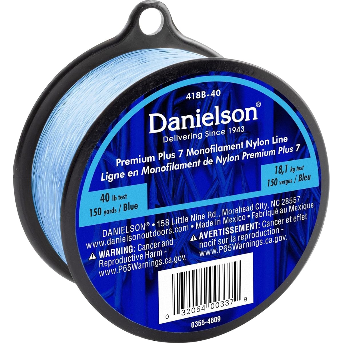 Danielson Plus 7 Monofilament Nylon Line