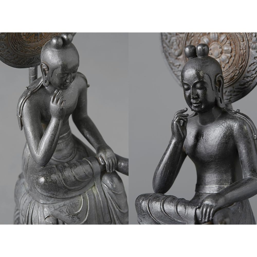 Ismu TanaCOCORO (Palm) Buddha Statue Bodhisattva Half Prostrate Statue Polystone