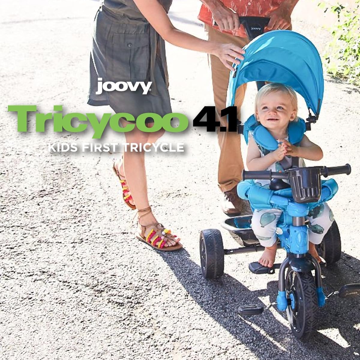 JOOVY Tricycoo 4.1 Tricycle, Blue by Joovy