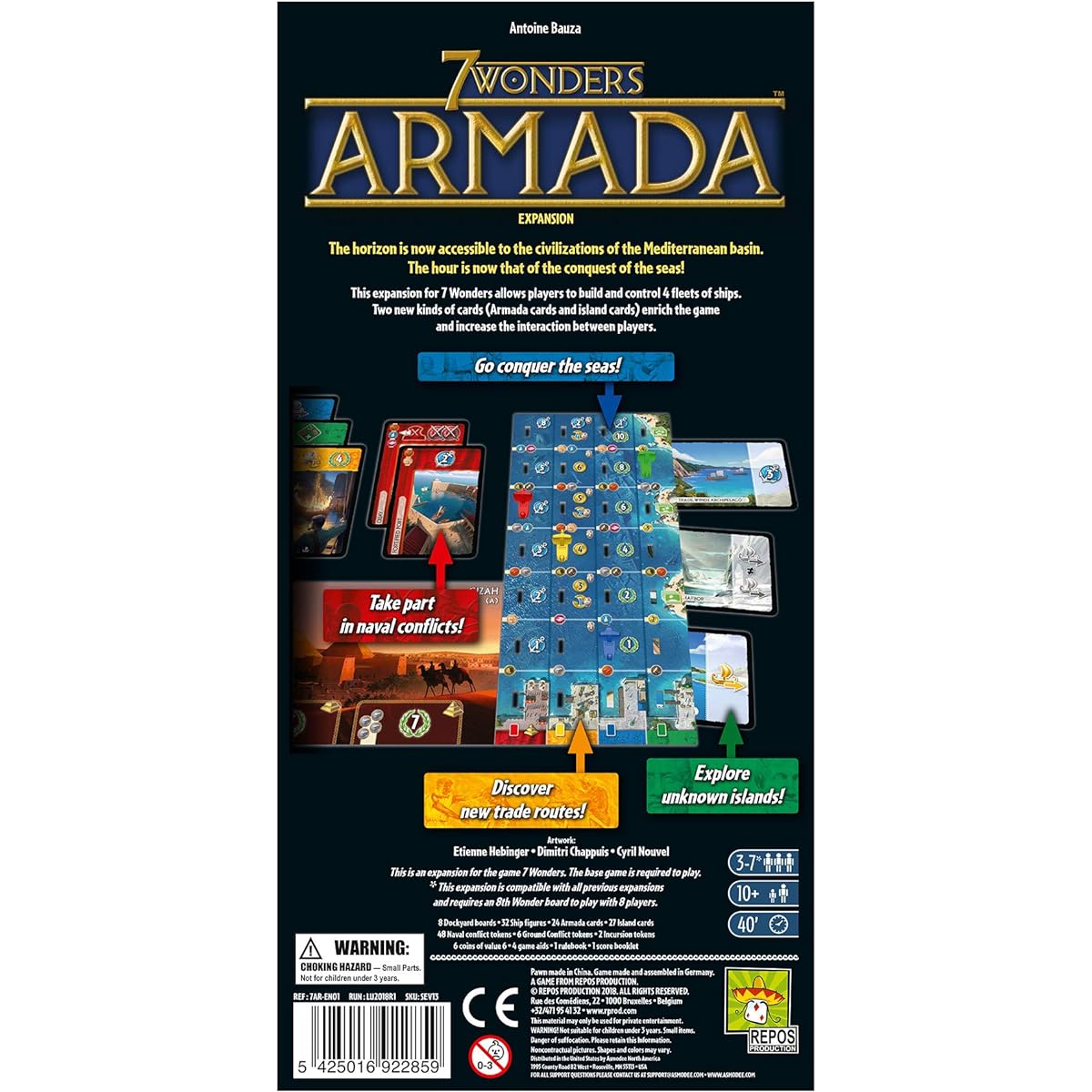 7 Wonders Armada Expansion.