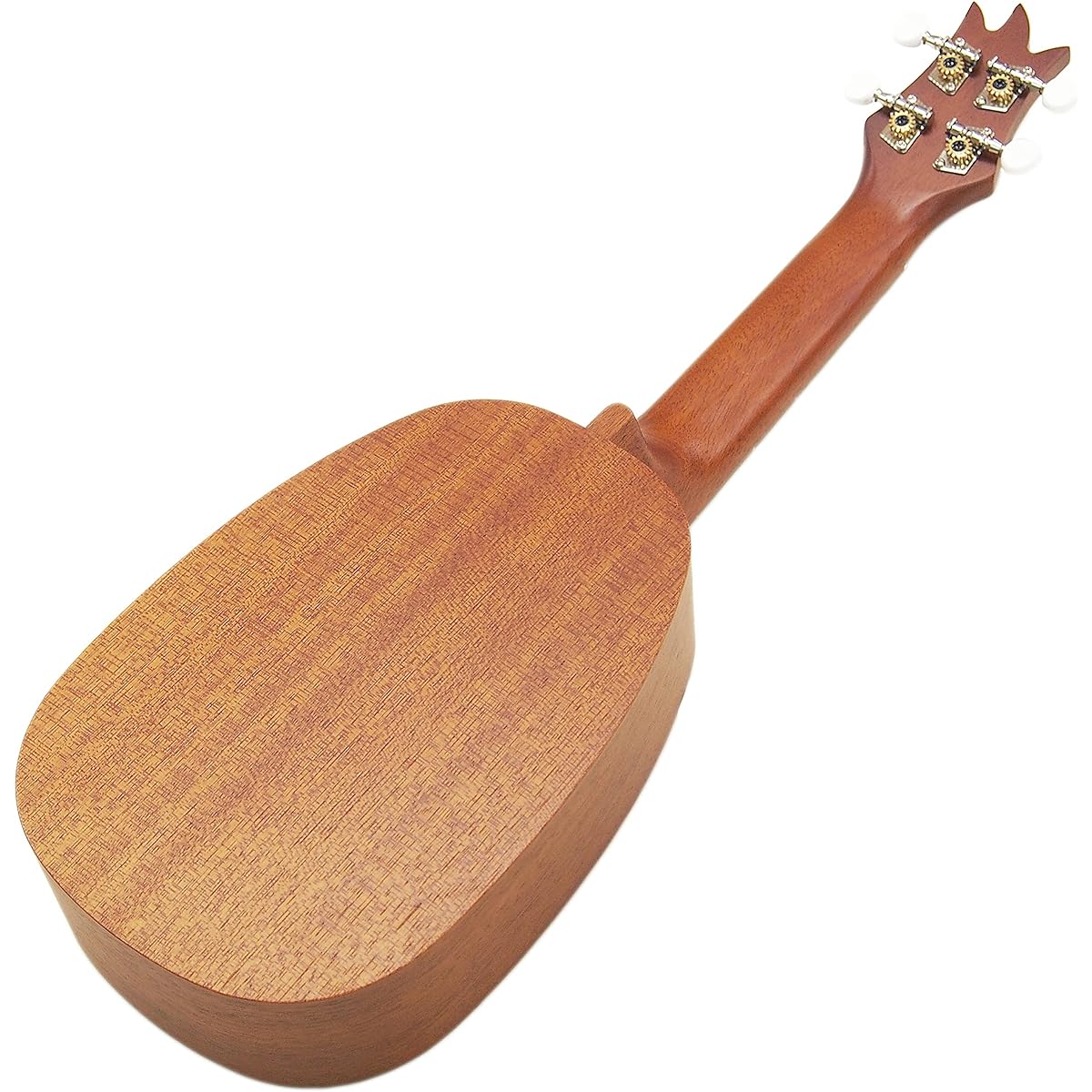 Famous Japanese Ukulele FS-2PG Pineapple Soprano Tuner with Case Mahogany (Reliable Made in Japan) (Sweet Tone) (u)