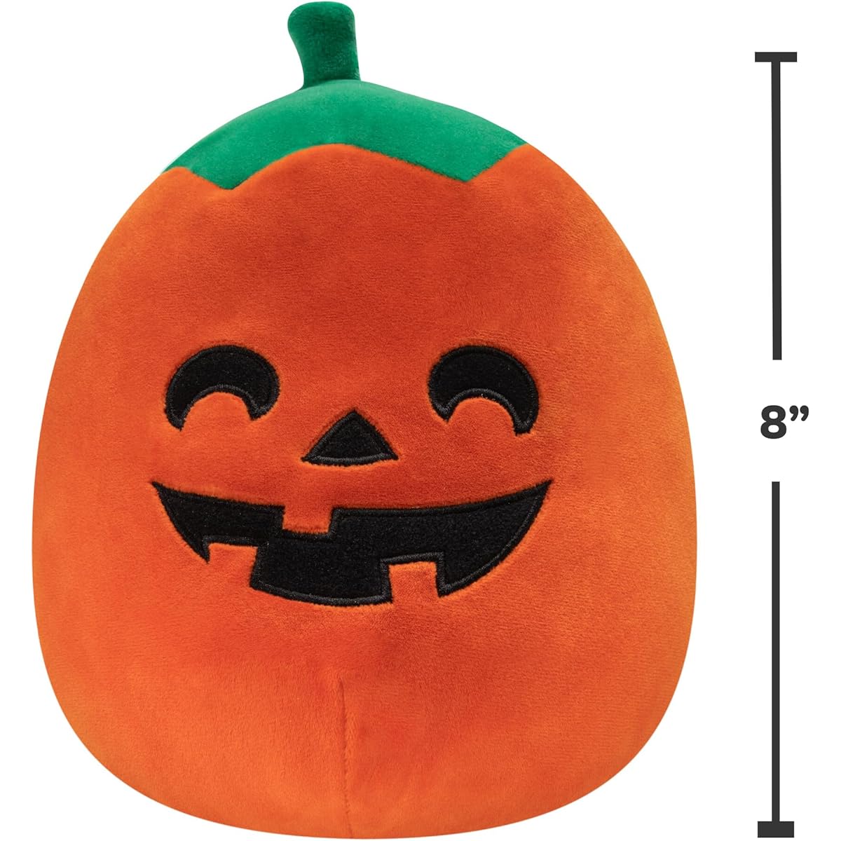 Squishmallows 8" Paige The Pumpkin - Officially Licensed KellyToy Plush - Collectible Soft & Squishy Halloween Jack O'Lantern Stuffed Animal - Great Gift for Kids, Girls, Boys - 8"