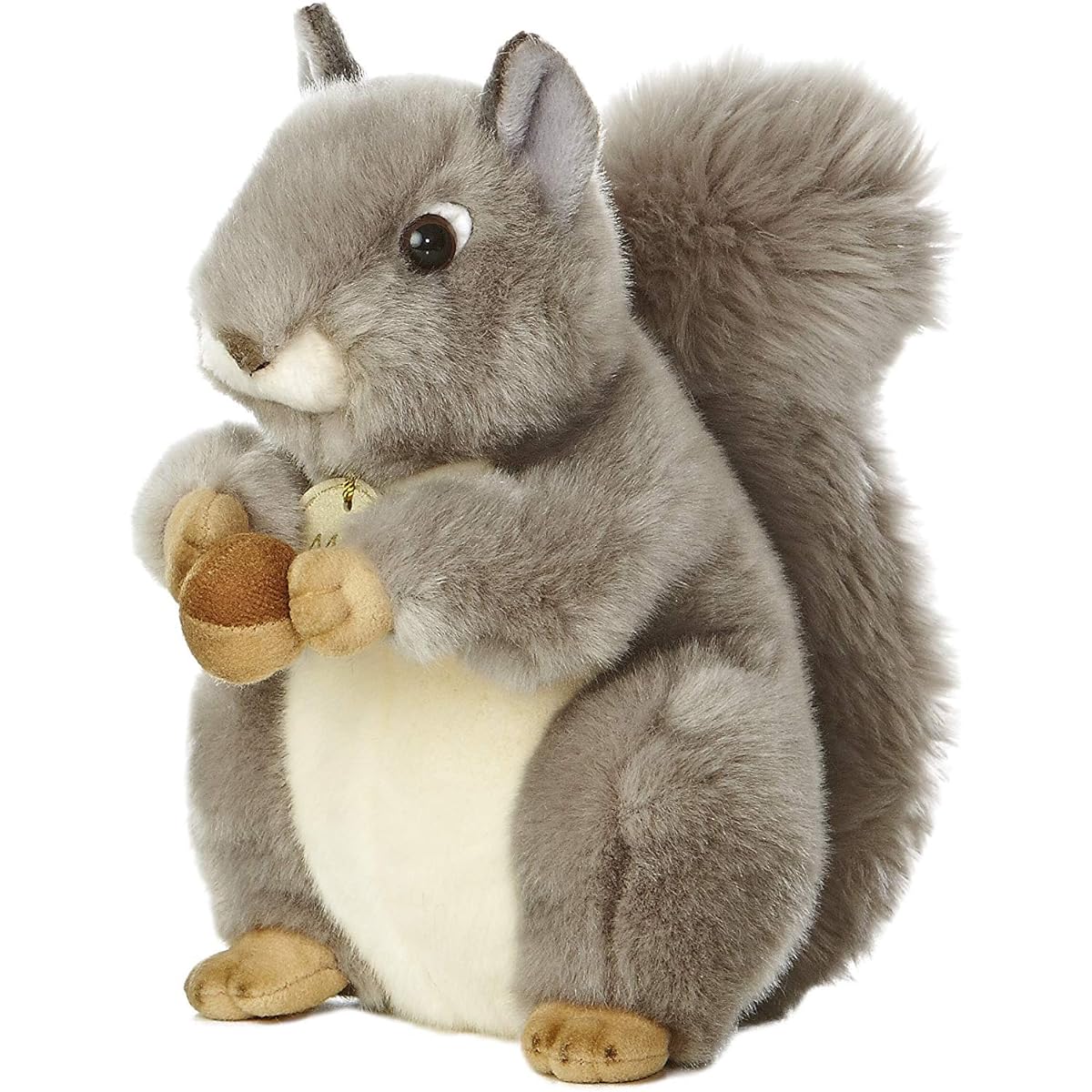 Aurora Miyoni Grey 7" Baby Bunny and 10" Squirrel Bundle