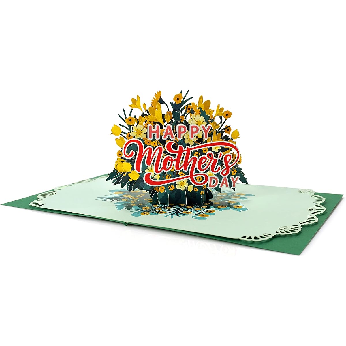 CUTPOPUP Happy Mother's Day 1, Mother's Day Card Pop-up, 3D Greeting Card (Happy Mother's Day 1) US8-19US1520