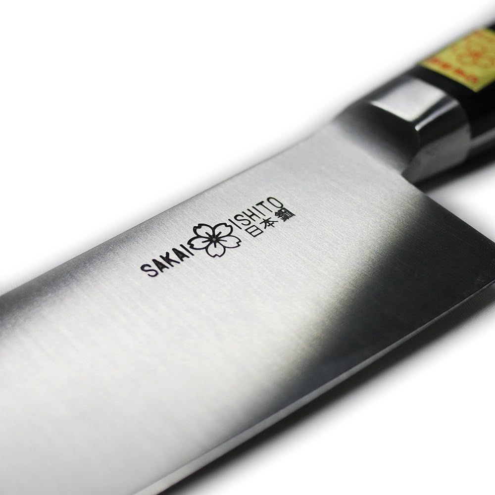 Made in Japan Sakai Ishifuji Sakura Seal Japanese Steel Gyuto Knife 210mm