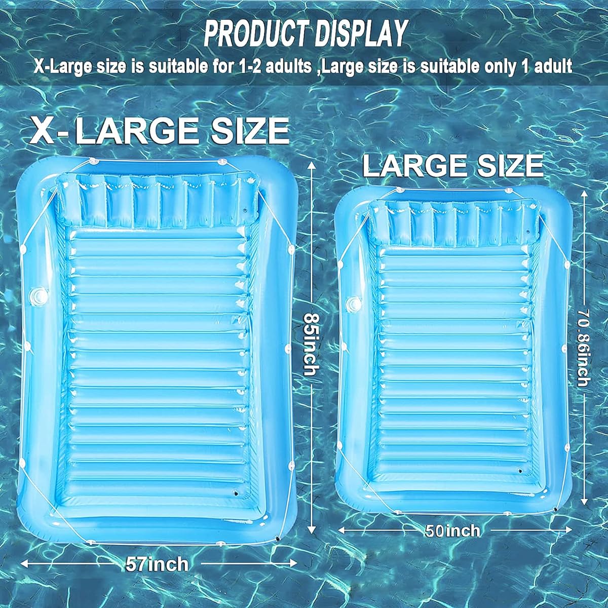 Ninonly Float, Adult, Water Hammock 209