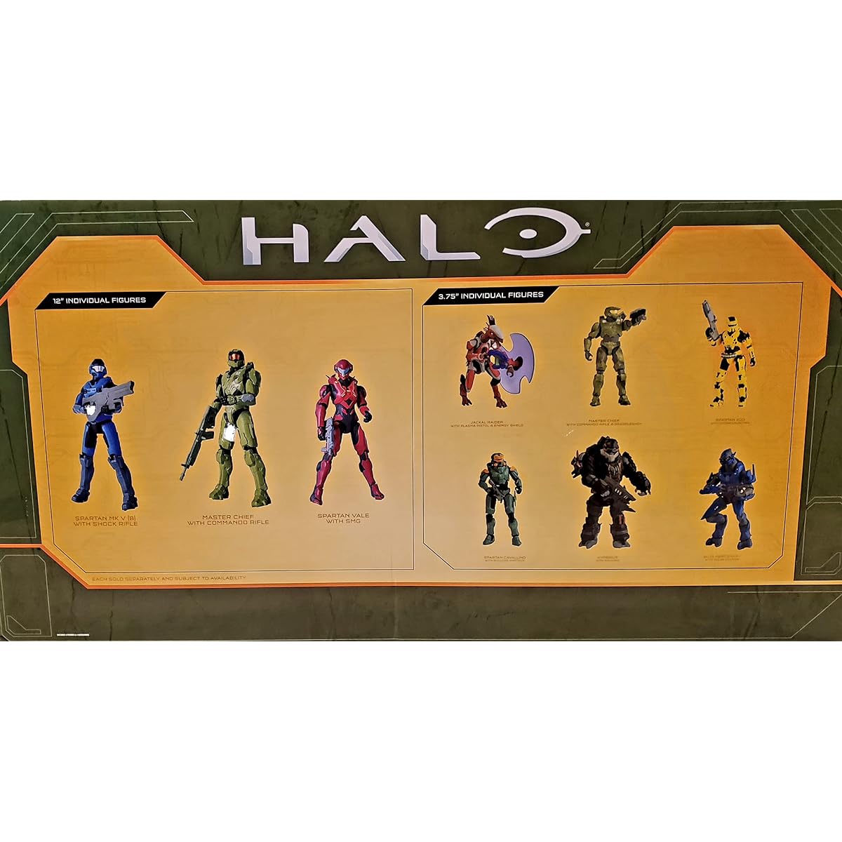 Halo 12" UNSC 4-Pack (8 pcs)