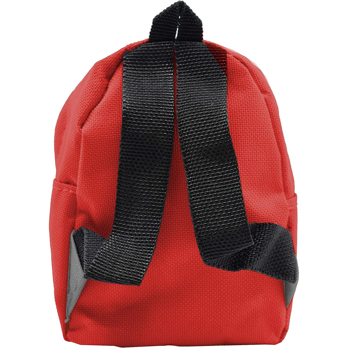 Teak Tuning Fingerboard Backpack Case Red - 5" x 3.75" - Miniature Canvas Bag for Tuning Travel & Storage