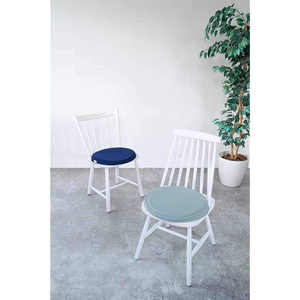 EXGEL Marupunifit Marine Blue PUN22 Cushion Made in Japan Telework Urethane Chair Cushion