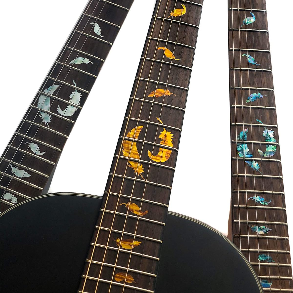 Flight Feather (TB) / Inlay sticker for guitar fingerboard
