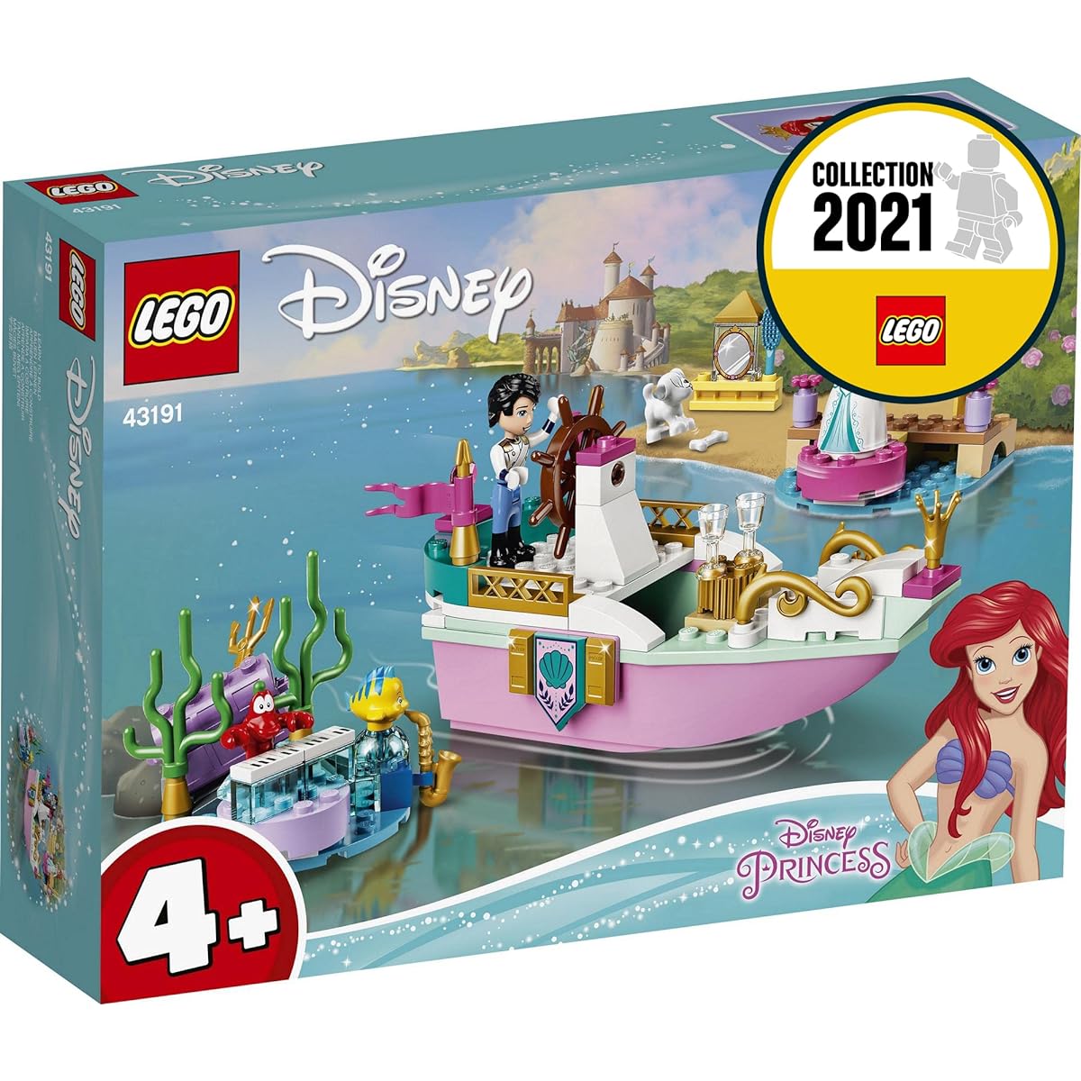 LEGO Disney Princess Ariel's Seaside Wedding 43191