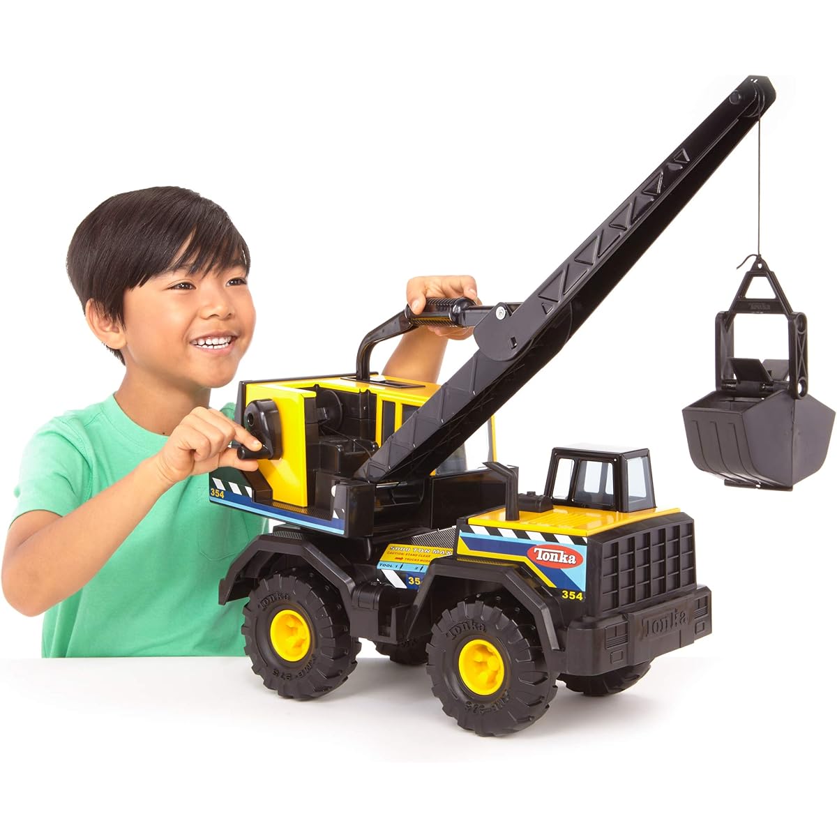 Tonka 93922 Classic Steel Crane Truck