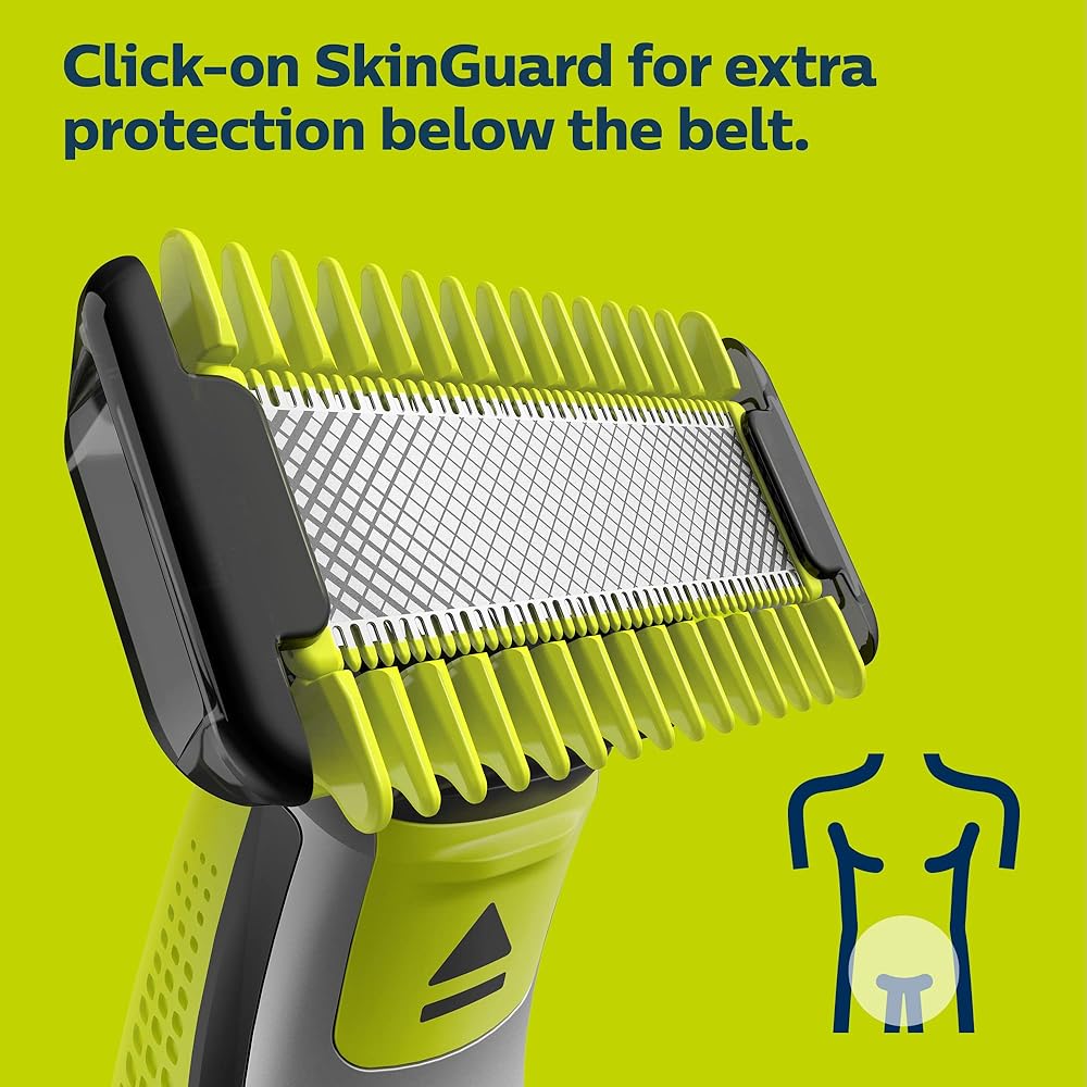 Philips Norelco OneBlade Face + Body Hybrid Electric Trimmer/Shaver QP2630/70