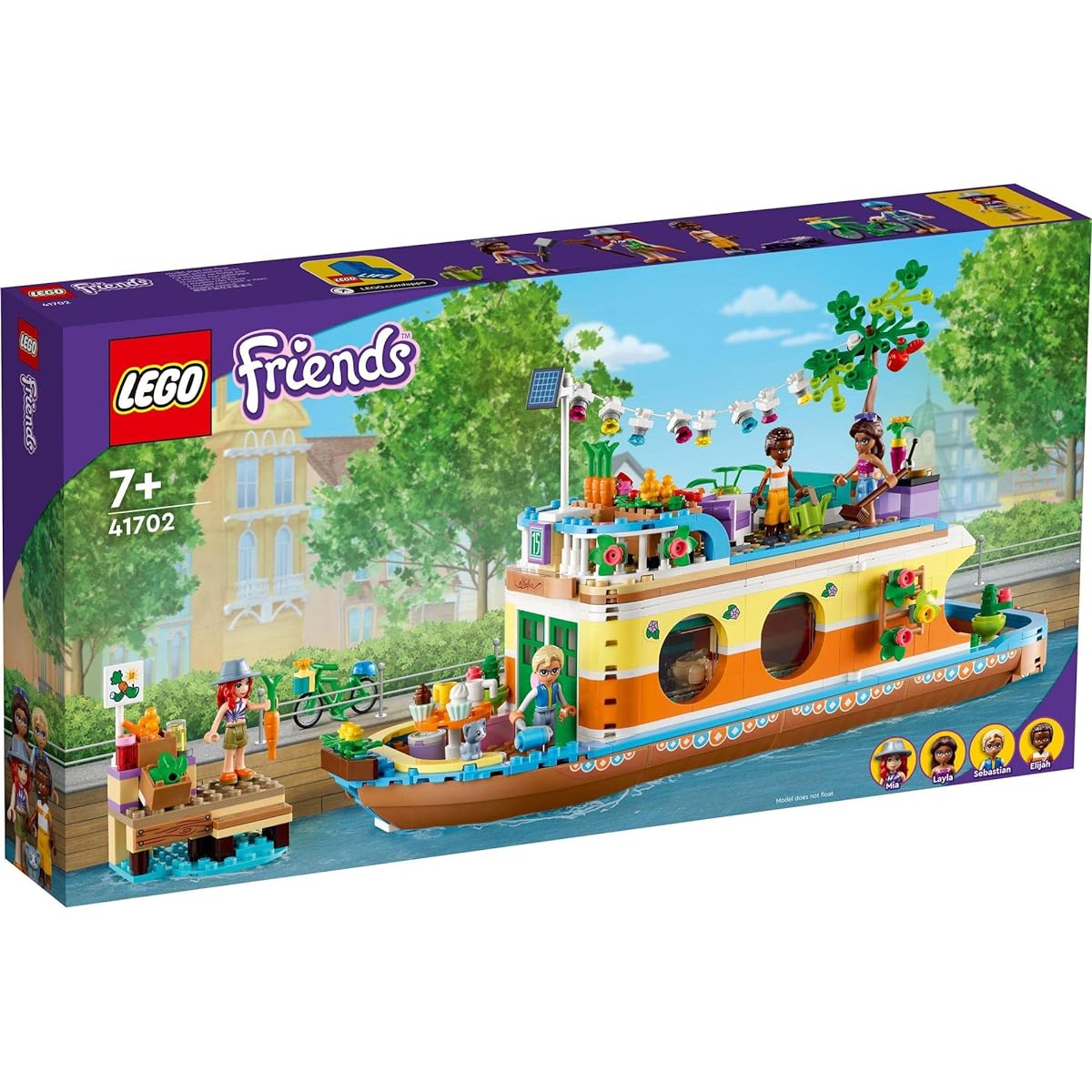 LEGO Friends Houseboat 41702 Toy Blocks Gift Boat Doll Girls Ages 7 and up