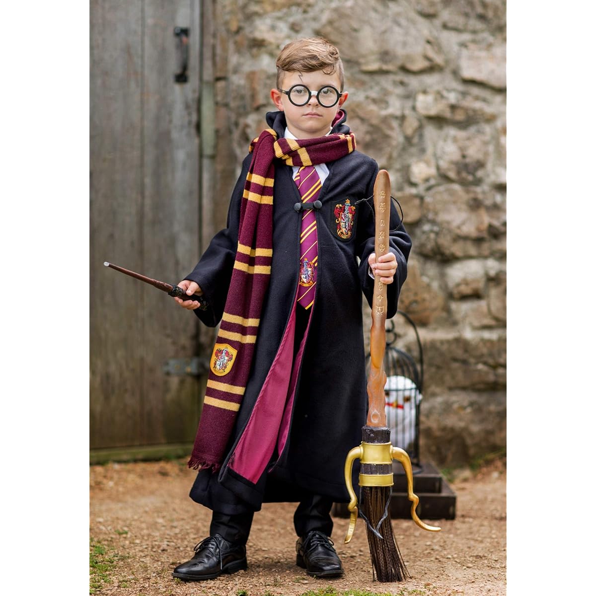 Halloween Cosplay Deluxe Harry Potter Costume Child Size (Number 884255) SEC-884255
