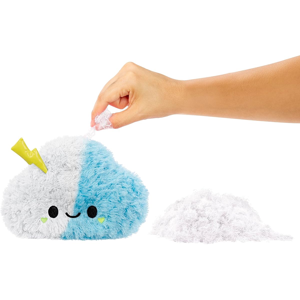 Fluffie Stuffiez Cloud Small Collectible Plush Toy - Huggable ASMR Fidget DIY Fur Pull Reveals Surprise Unboxing Ultra Soft Fluff