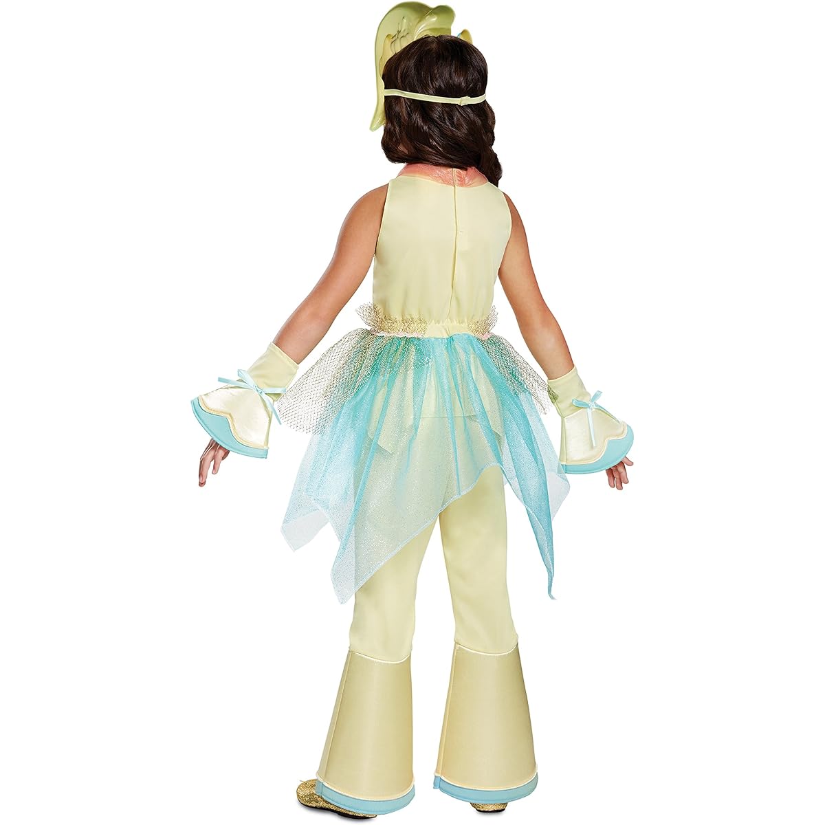 (X-Small (3T-4T), Yellow) - Princess Skystar Movie Deluxe Costume, Yellow, X-Small