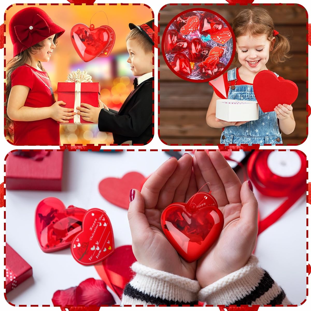 Syhood 28 Pack Valentine's Day Heart Squishy Axolotl with Valentine Card Cute Stress Relief Resin Animal Axolotl for Kids Valentine's Party Favors School Games Prizes Class Gift Exchange