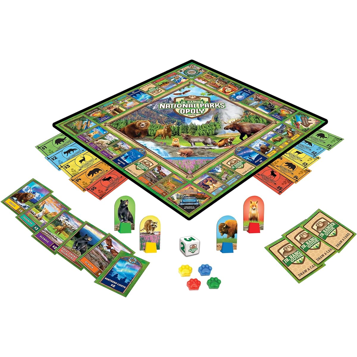 MasterPieces Kids & Family Board Game - Junior Ranger National Park Oporie Junior - Officially Licensed Board Game for Kids & Families