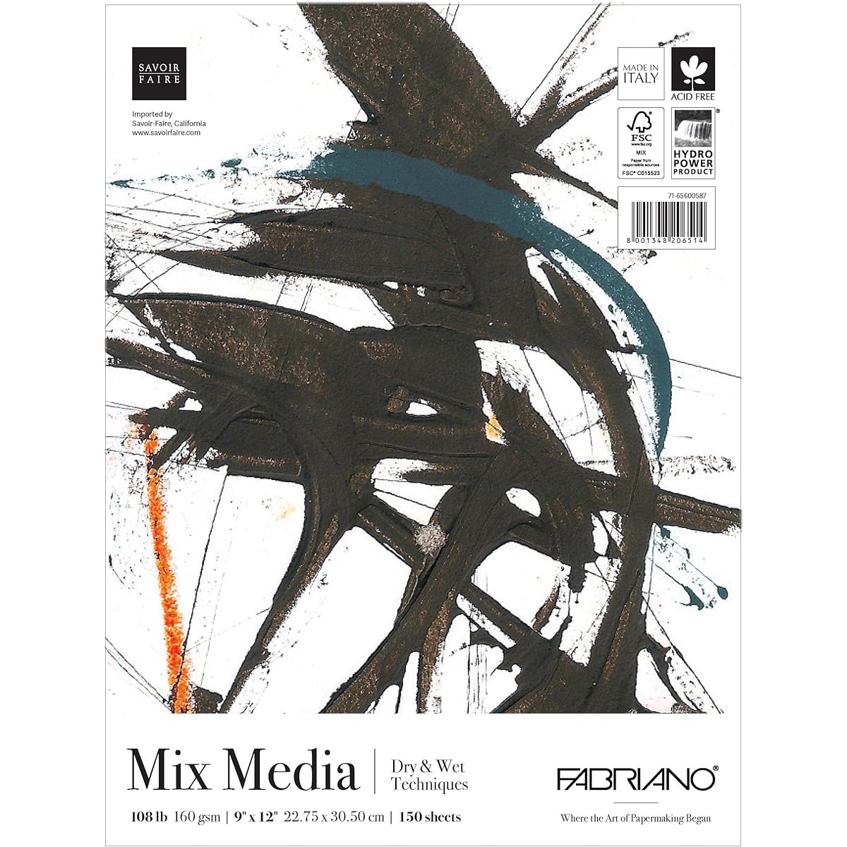 Fabriano Studio Paper Mix Media Pad