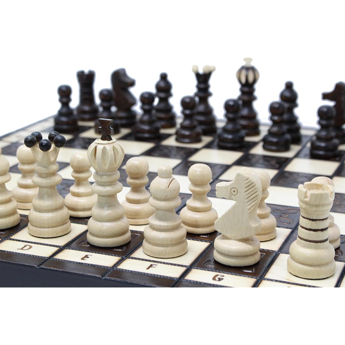 ChessJapan Chess Set Krakow 42cm Wooden