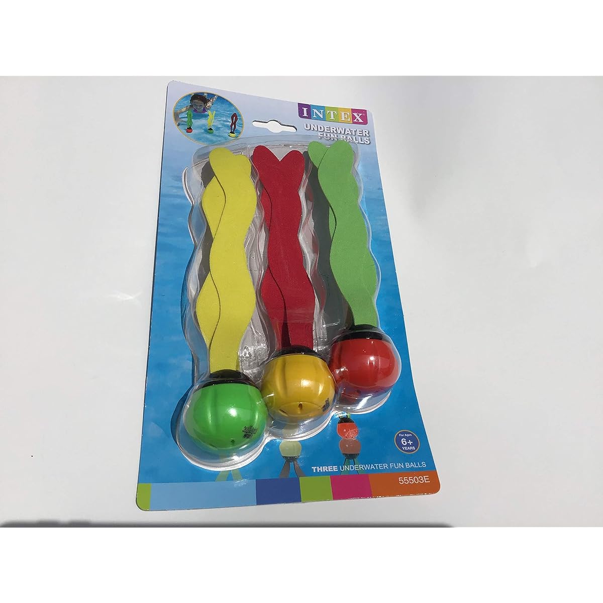 HS Toy 383020 Fun Ball Underwater (-Pack) Swim Wholesale Seasonal Swimming Time