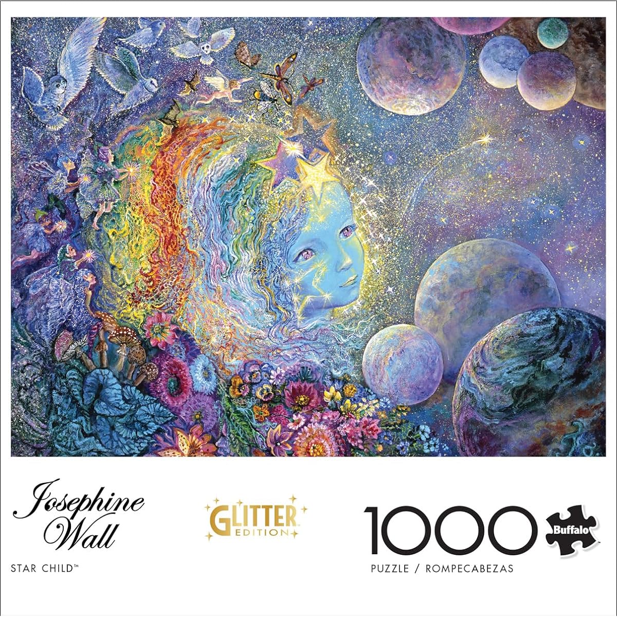 Buffalo Games Josephine Wall Star Child 1000 Piece Jigsaw Puzzle for Adults, Challenging Puzzle, Perfect for Game Night, Finished Size NA