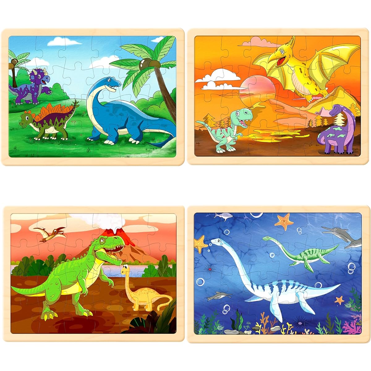 Wooden puzzle toys for kids