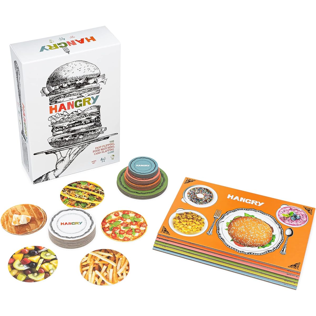 Big G Creative:Hangry - Classic Family Party Game for 2-6 players, ages 6 and up, 15 minutes of gameplay