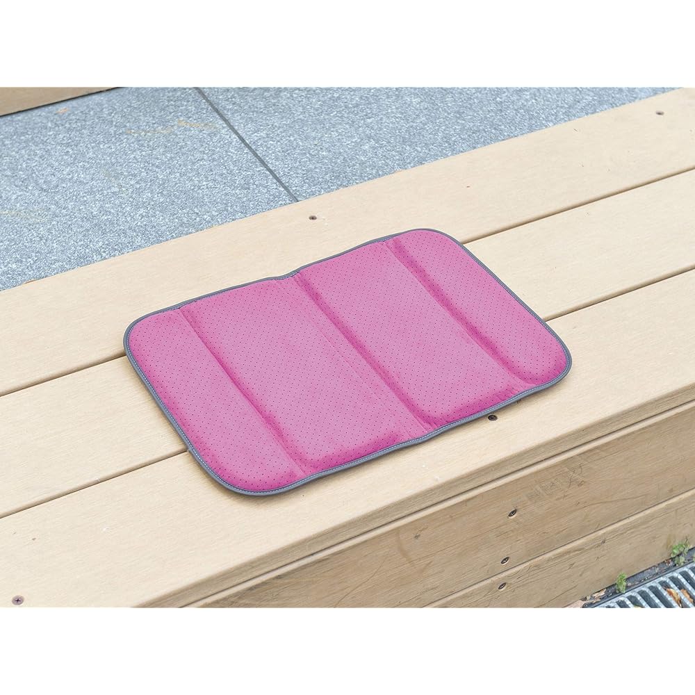 EXGEL Mobile Cushion M Gray MOB01-GR Cushion Portable Made in Japan Foldable Portable Compact