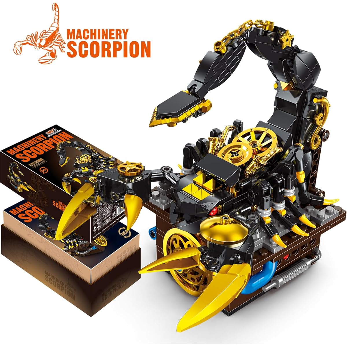 LEQUMOC Insect Collection L604 Idea Bug Mechanical Scorpion Building Set 440 Pieces Ages 6+