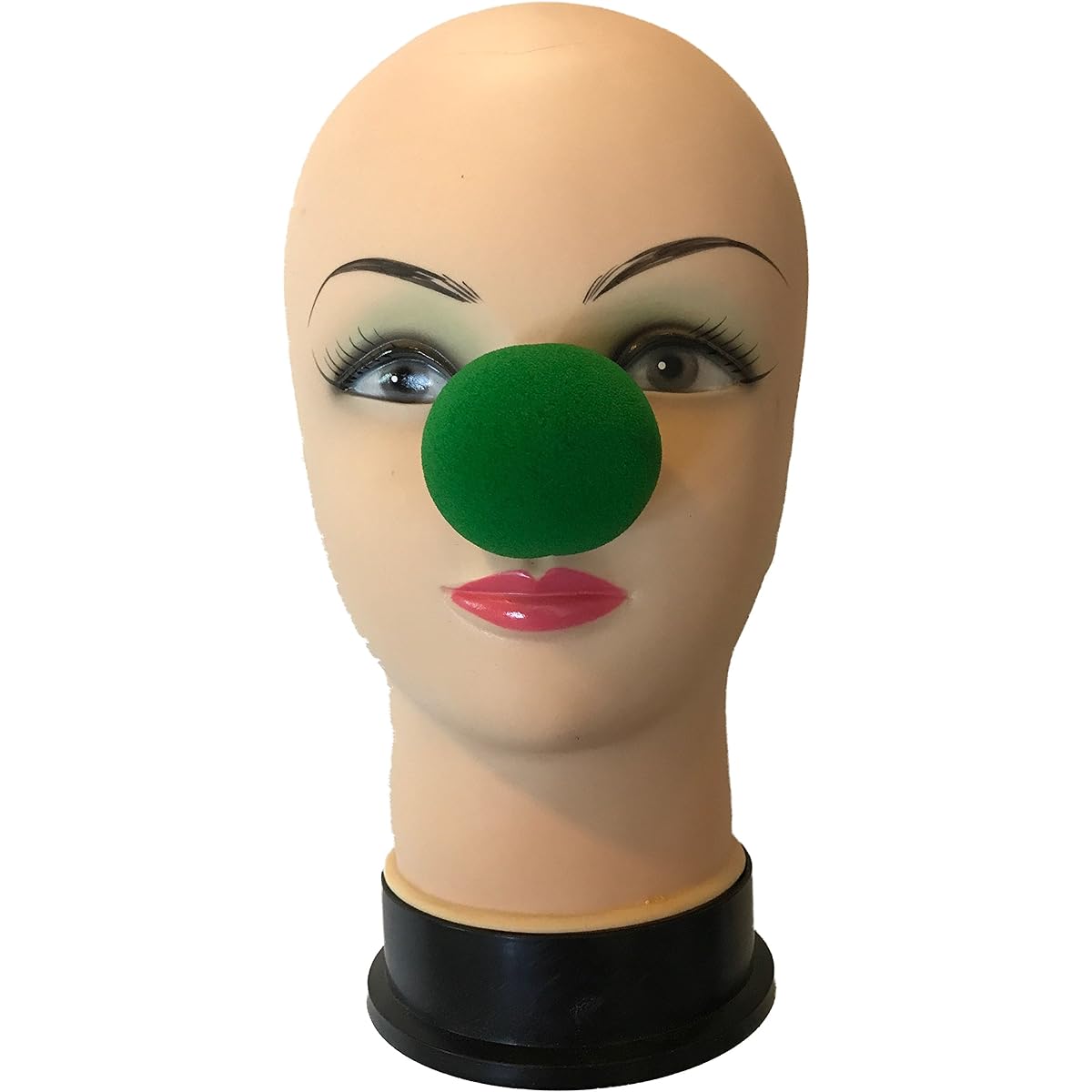 London Magic Works 1.5" Foam Crown Nose - The Finishing Touch to Any Costume (Green, 2 Noses)