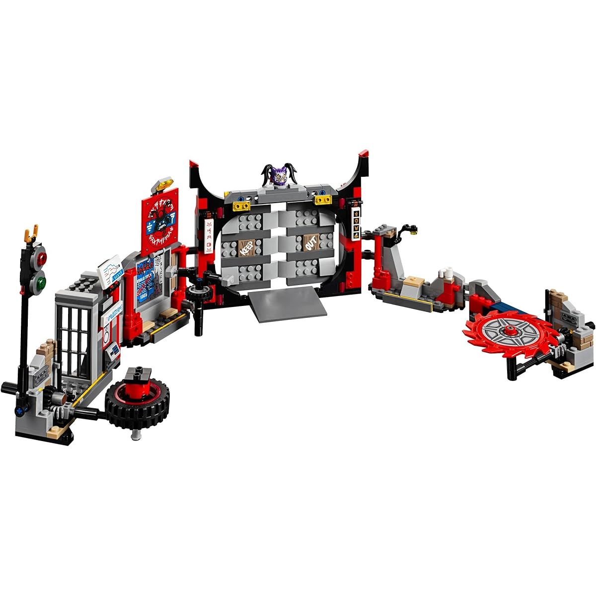 LEGO Ninjago Team Black Garmadon's Underground Dojo 70640