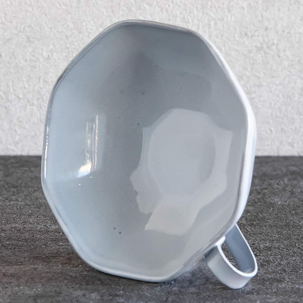 Rikizo Soup Cup Amuse Gray Diameter 11.4 x Depth 13.5 x Height 4cm 330ml Made in Japan R-787229