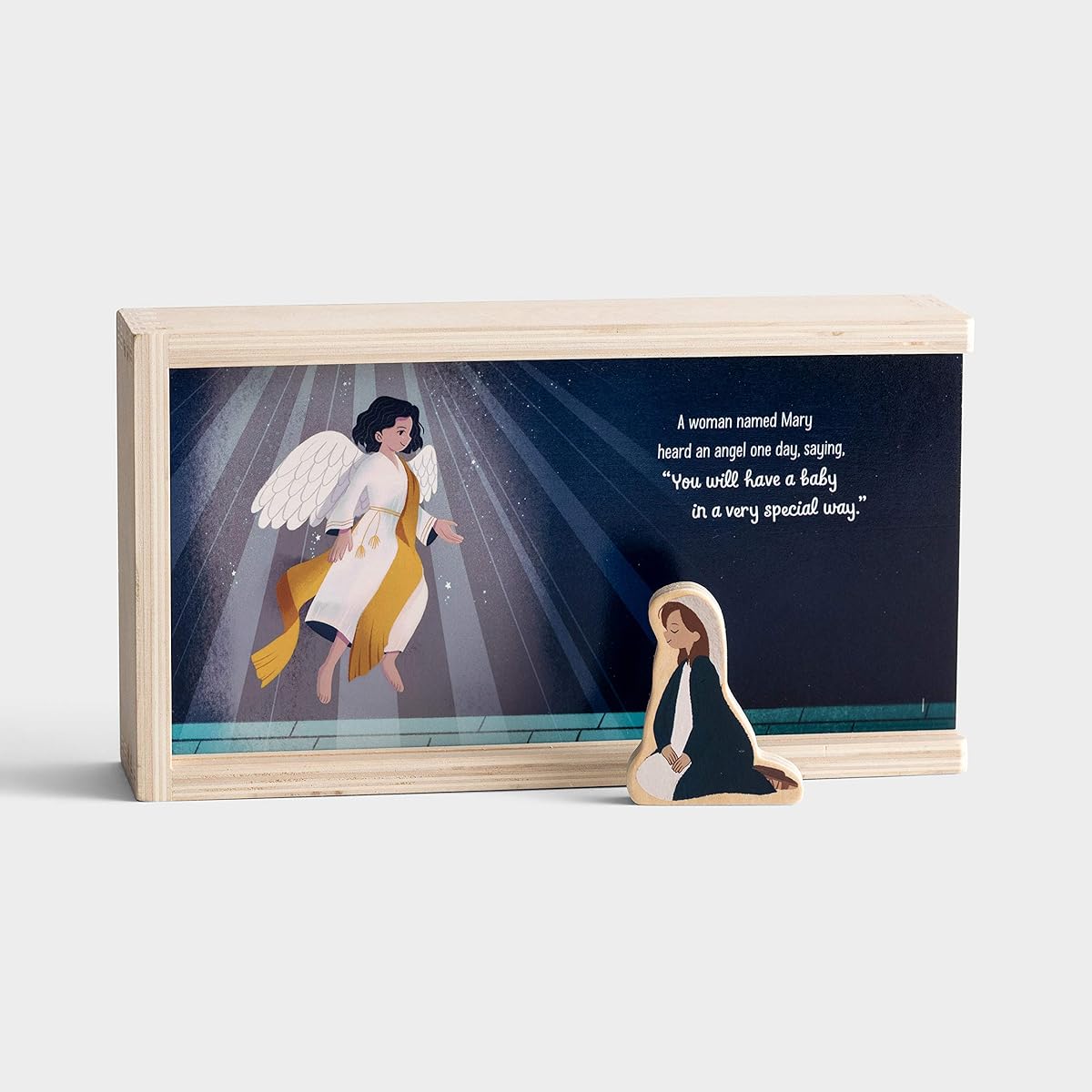 Dayspring Jesus is Born-Biblebox Nativity Set for Kids Multi