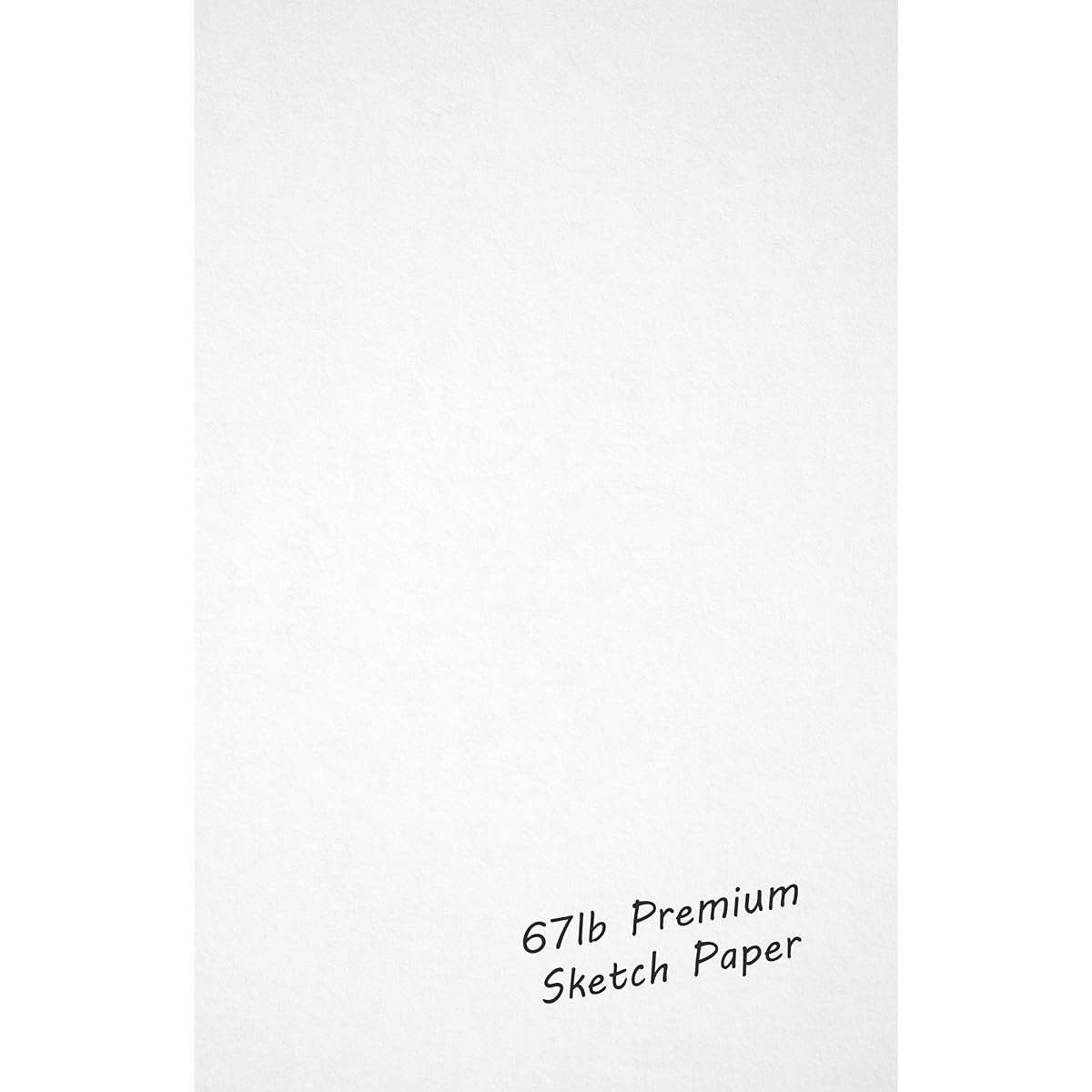 Premium Sketch Paper - Perfect for Pencil, Ink, Marker, Charcoal, Watercolor Painting Art, Design and Education - Loose Pack (25 Sheets (5.5" x 8.5")