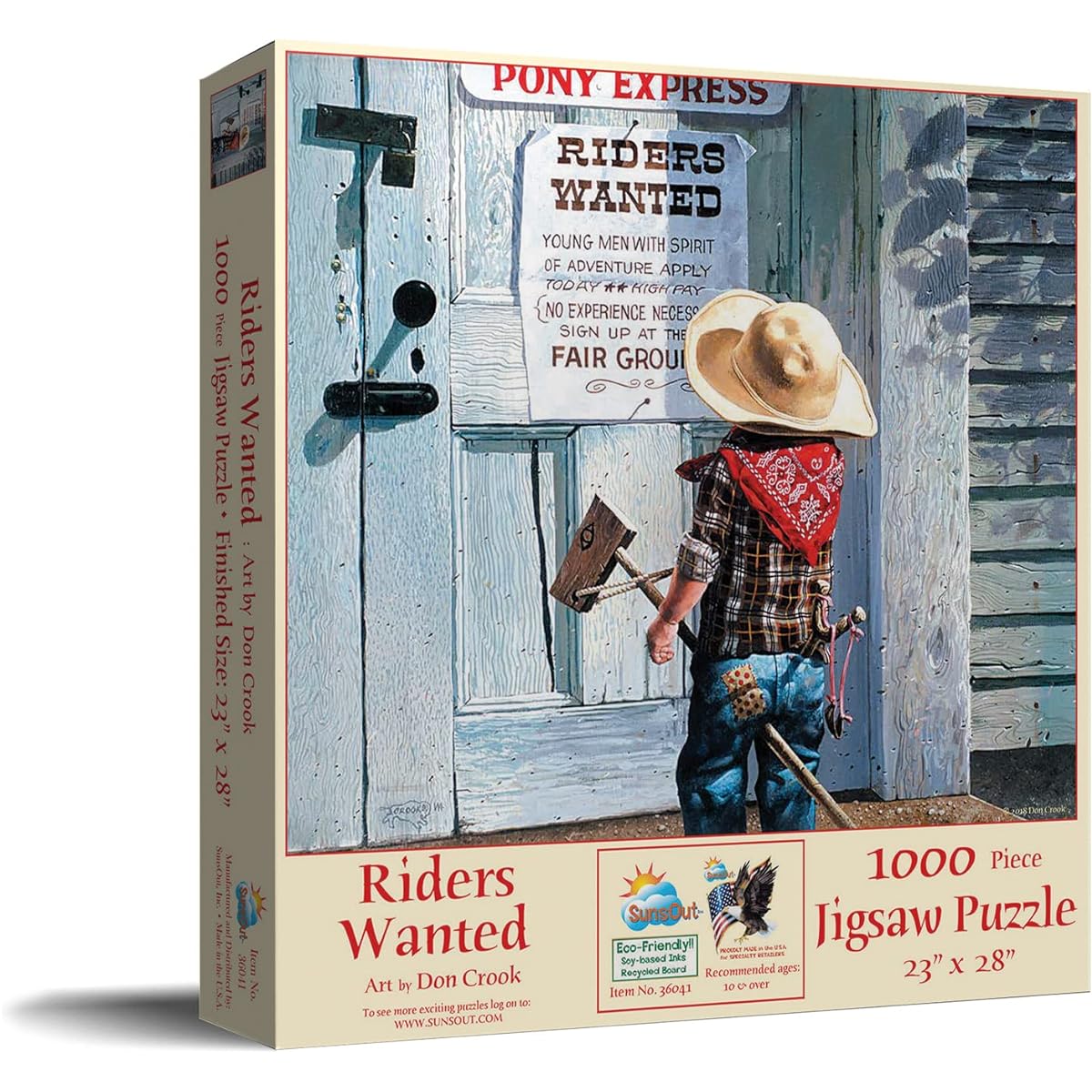 Riders Wanted Jigsaw Puzzle