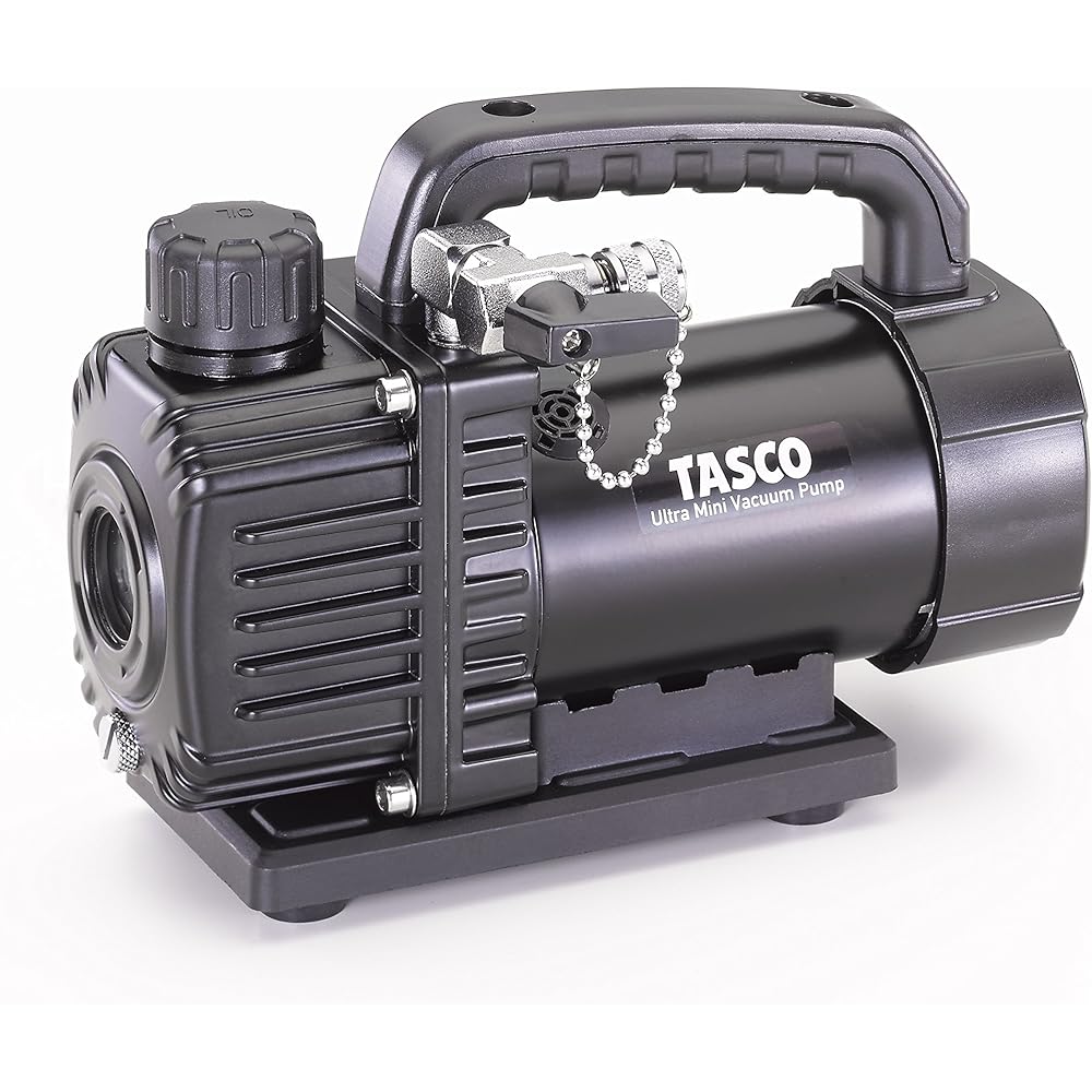 Ichinen TASCO Ultra Mini Two-Stage Vacuum Pump with Oil Backflow Prevention Valve TA150SW