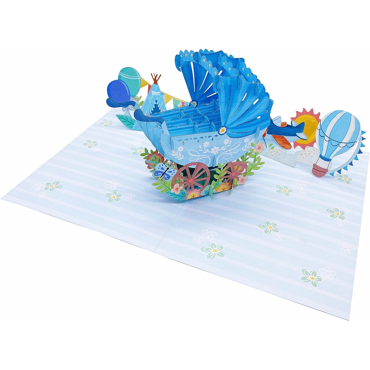Liif Baby Boy 3D Greeting Pop-up Card
