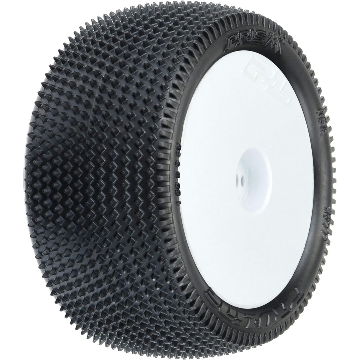 Pro-line Racing Prism 1.8 2.2" Z3 Mount White Wheels (2): 1/10 Buggy Rear, PRO827713