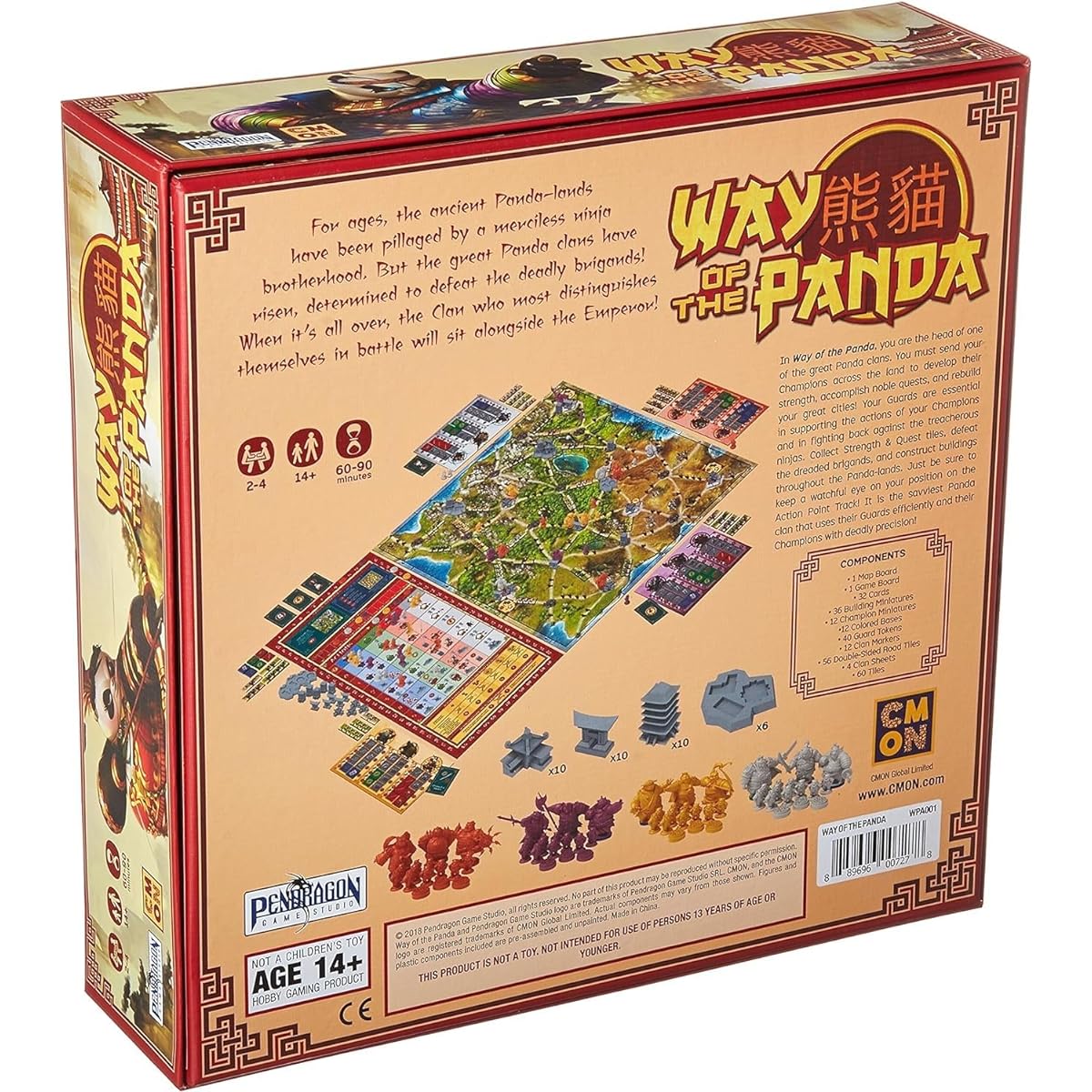 CMON Way of the Panda Board Game