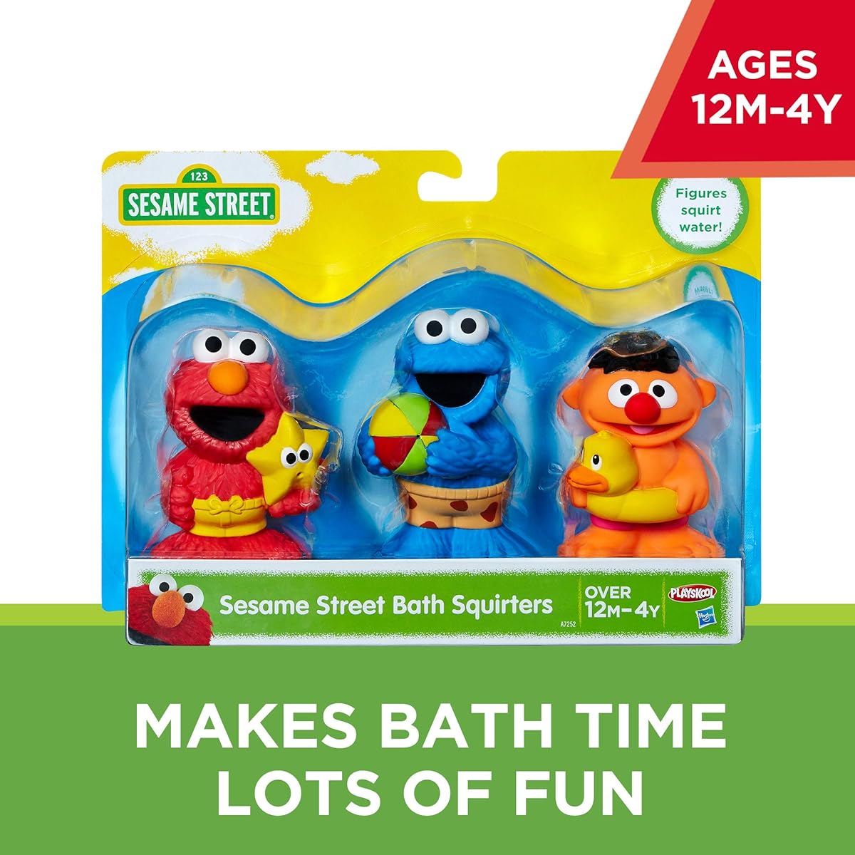 Sesame Street Bath Squirters by Sesame Street