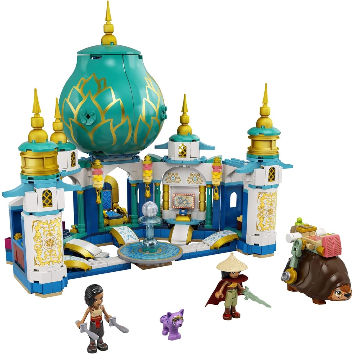 LEGO Disney Raya and The Heart Palace 43181 Imaginative Toy Building Kit; Makes a Unique Disney Gift for Kids Who Love Palaces and Adventures with Disney Characters, New 2021 (610 Pieces)