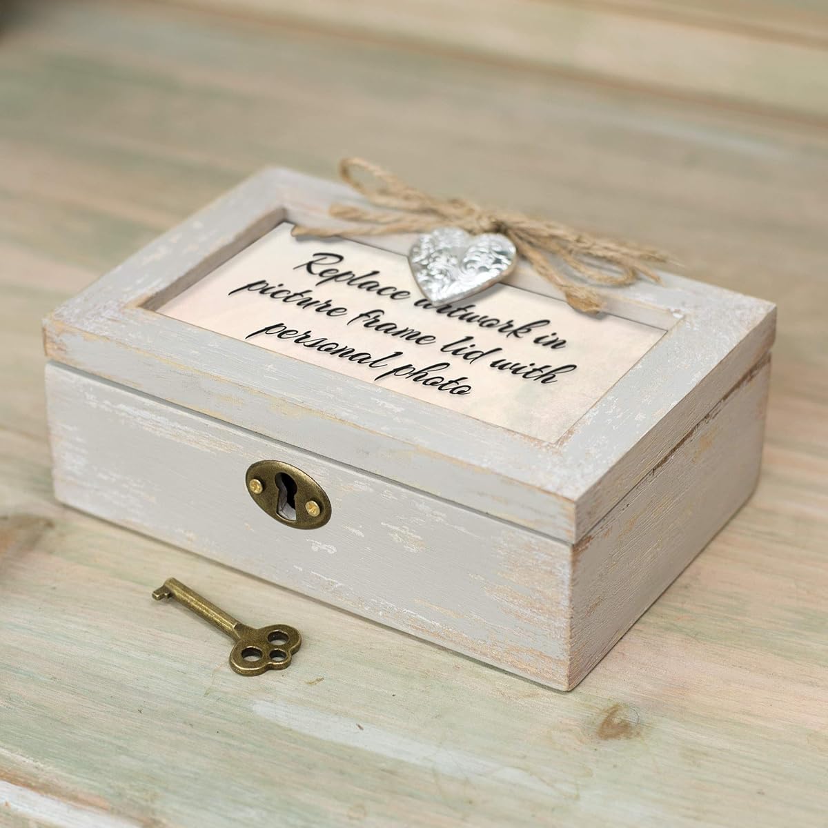 Cottage Garden Don't Be Afraid Believe Natural Taupe Wooden Rocket Petit Music Box Playing How Great Thou Art