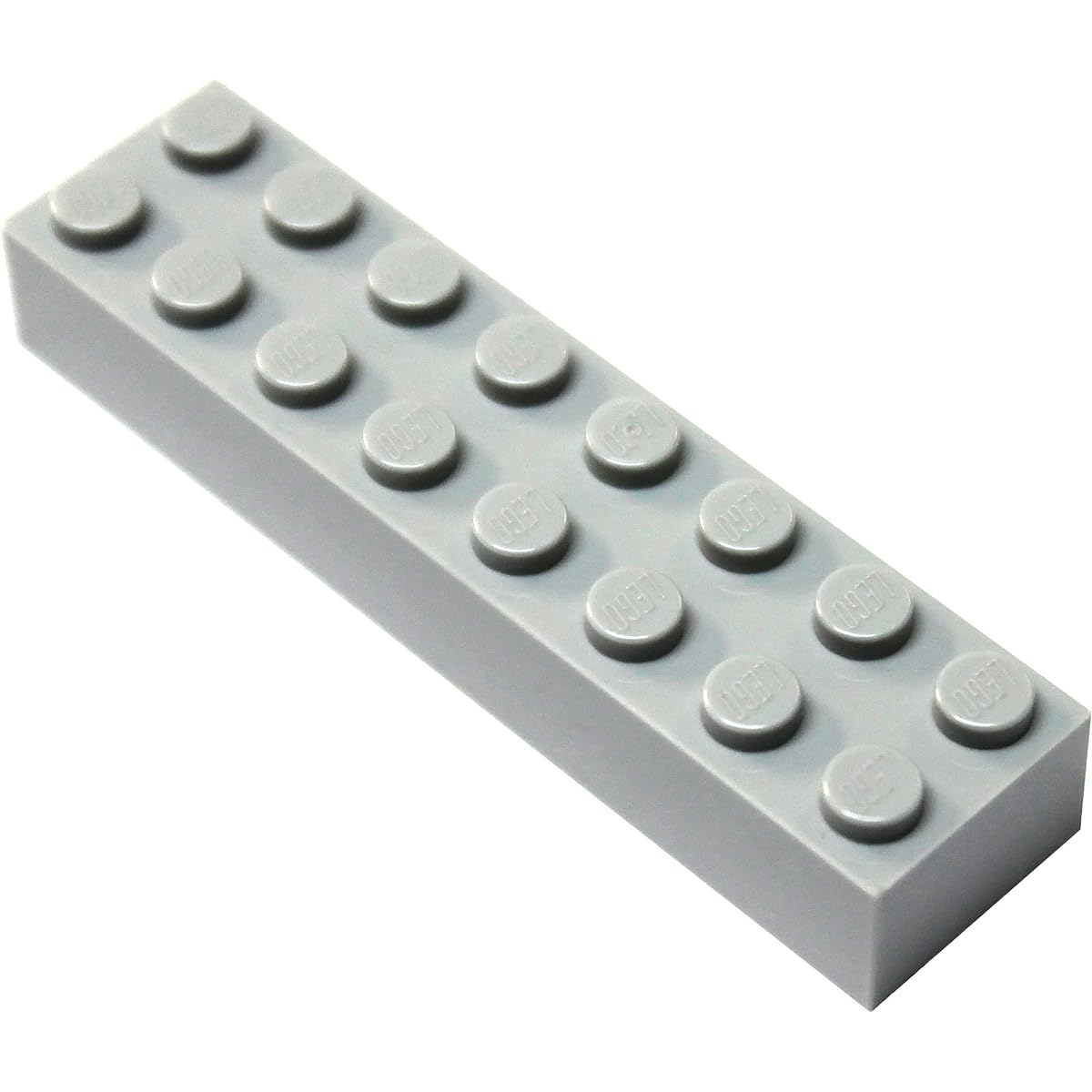 LEGO Parts and Pieces: Light Gray (Medium Stone Gray) 2x8 Bricks x20